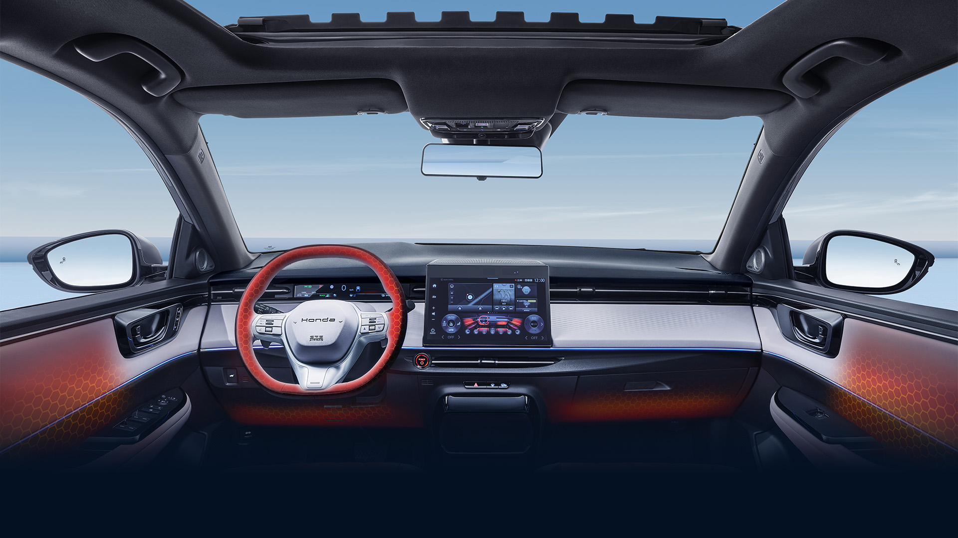 Электромобили Honda  e:NS2 из Китая 360